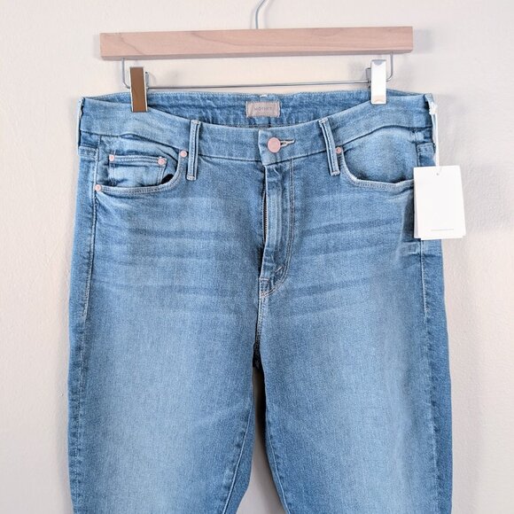 NWT Mother The Looker Crop Mid-Rise Skinny Ankle Jeans Sz 31 $225 Retail - Picture 5 of 12